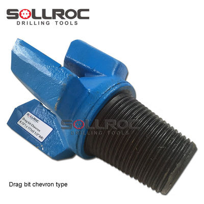 165 mm Chevron Bit API 3 1/2' REG-Ganz Typ Langlebiges Bohren