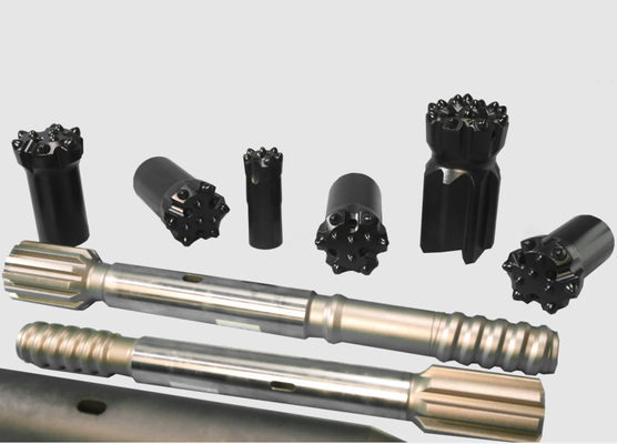 Vollgrößere Top Hammer Button Bits Vergasung zur Bohrung