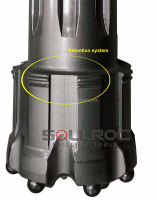 SOLLROC 5 Zoll SRC543 Einsatzgehärteter Stahl Hochleistungs-RC-Bohrer mit flacher, konvexer, konkaver Oberfläche